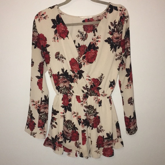 Floral Romper - Picture 2 of 7